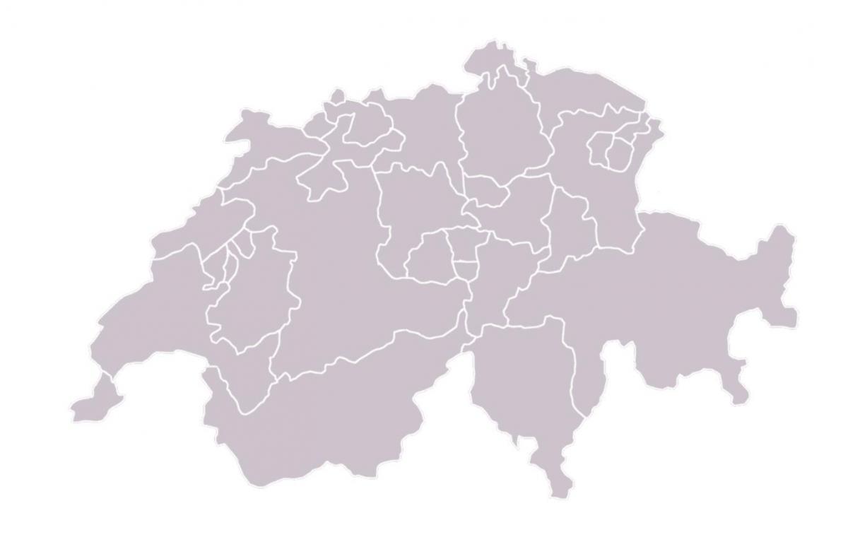 kort blanke kort over schweiz