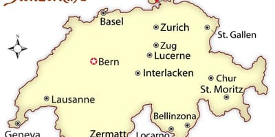 Kort chur, schweiz