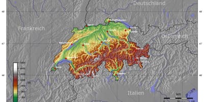 Topo kort schweiz
